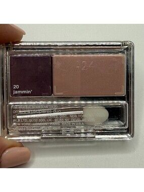 NEW Clinique All About Shadow Duo 20 JAMMIN Eye Shadow 0.05 oz Made in USA